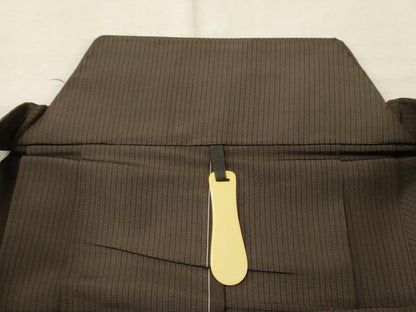 平和屋着物■男性 行灯袴 縞 正絹 逸品 CABH2983oy