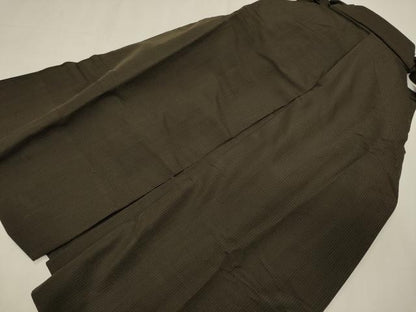 平和屋着物■男性 行灯袴 縞 正絹 逸品 CABH2984oy