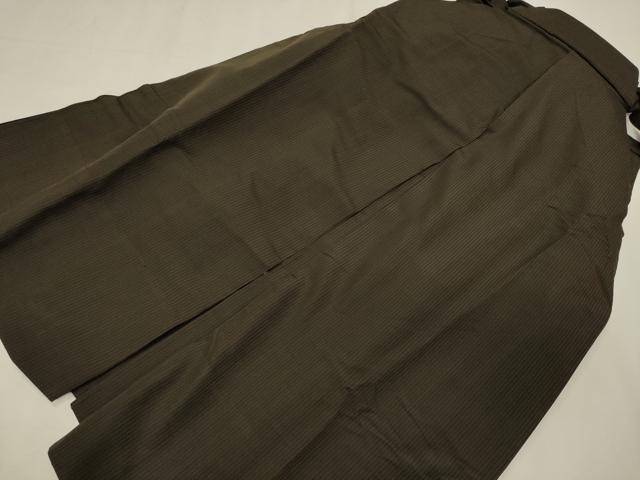 平和屋着物■男性 行灯袴 縞 正絹 逸品 CABH2984oy
