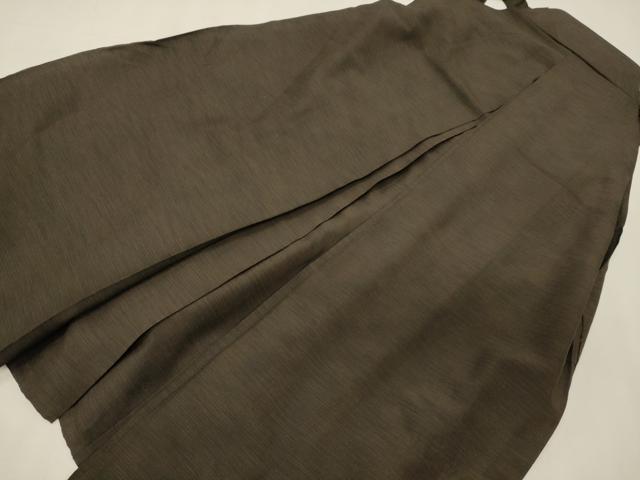 平和屋着物■男性 行灯袴 縞 正絹 逸品 CABH2988oy