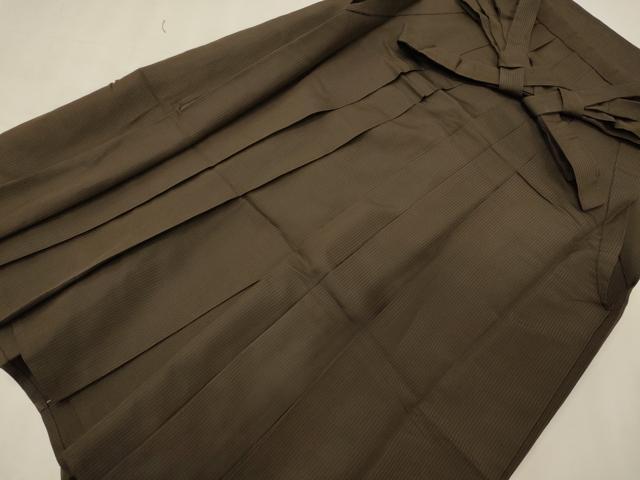 平和屋着物■男性 行灯袴 縞 正絹 逸品 CABH2989oy