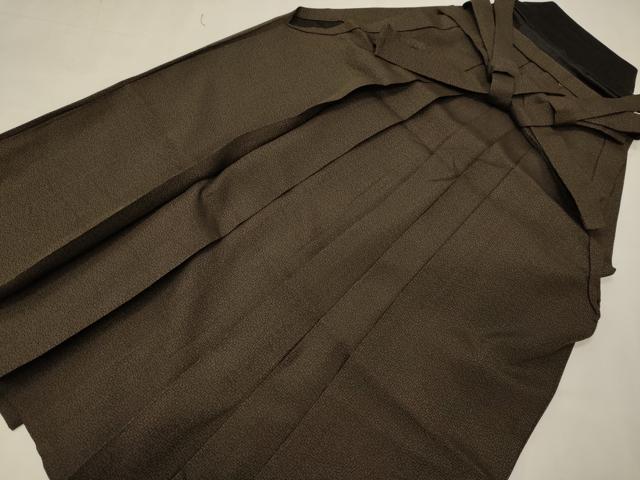 平和屋着物■男性 行灯袴 幾何学文 正絹 逸品 CABH2990oy