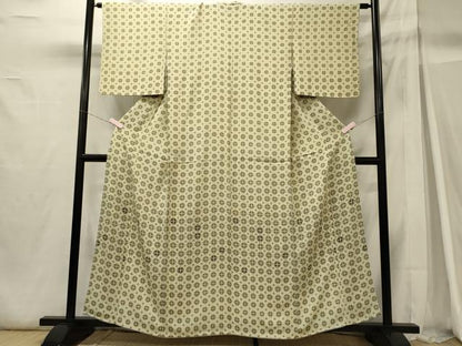 平和屋着物■訪問着 舞花文 正絹 逸品 CABH2994oy