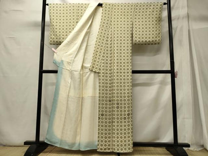 平和屋着物■訪問着 舞花文 正絹 逸品 CABH2994oy