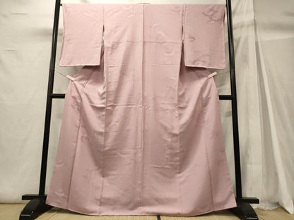 平和屋着物■上質な小紋　雲取り青海波地紋　正絹　逸品　未使用　CABH3004oy