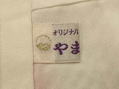 平和屋着物■大変加工の良い総絞り小紋　やまと誂製　正絹　逸品　未使用　CABH3008oy