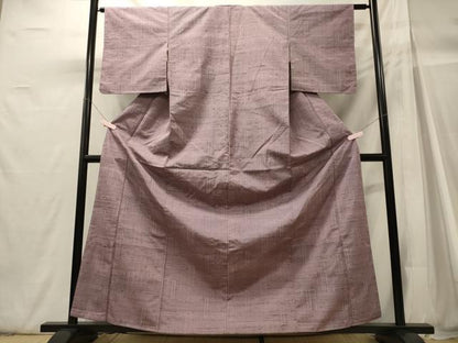 平和屋着物■上質な紬　幾何学文　正絹　逸品　CABH3013oy