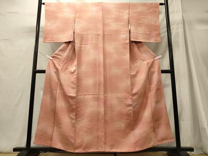 平和屋着物■上質な小紋　木目地紋　暈し染め　高島屋扱い　正絹　逸品　CABH3032oy