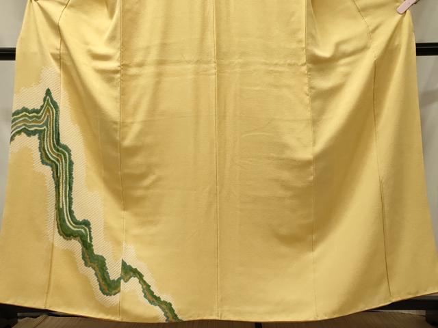 平和屋着物■訪問着　絞り　抽象文　正絹　逸品　CABH3057oy