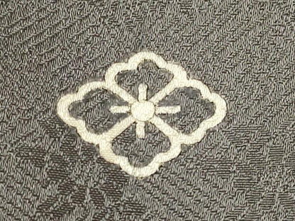 平和屋着物■訪問着　駒刺繍　絞り　雪輪花松文　暈し染め　金彩　正絹　逸品　CABH3059oy
