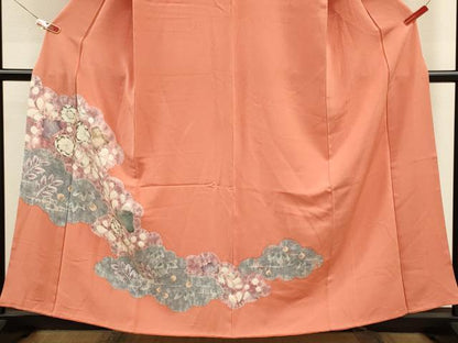 平和屋着物■訪問着　辻が花　暈し染め　正絹　逸品　CABH3115oy
