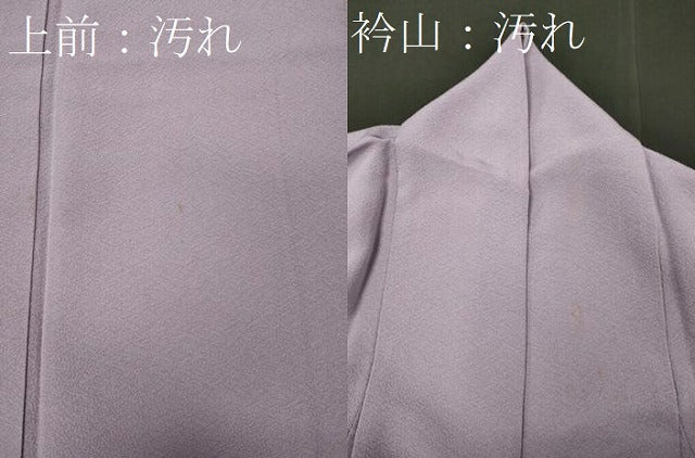 平和屋着物■上質な色無地　藤紫色　正絹　逸品　CABH3125oy