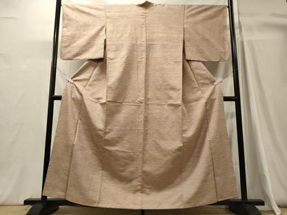 平和屋着物■上質な紬　霞文　正絹　逸品　CABH3146oy