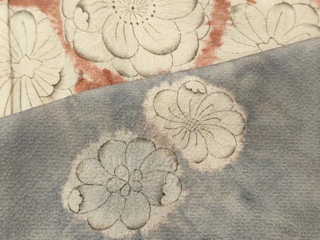 平和屋着物■訪問着　辻が花　絞り　暈し染め　正絹　逸品　CABH3152oy