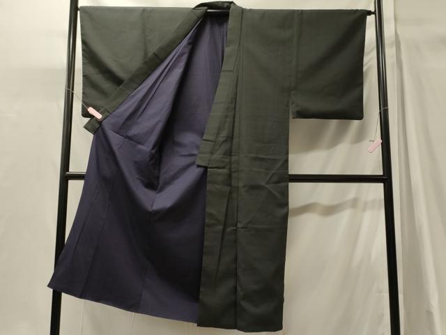 平和屋着物■男性　紬　正絹　逸品　CABH3156oy