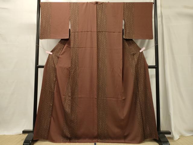 平和屋着物■上質な小紋　舞花間道　正絹　逸品　CABH3183oy