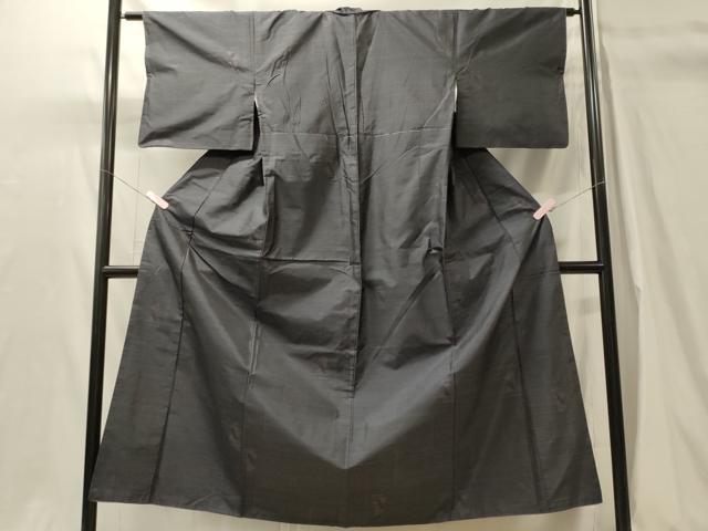 平和屋着物■本場大島紬　幾何学文　正絹　逸品　未使用　CABH3192oy