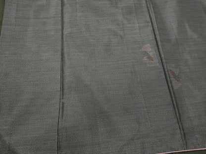 平和屋着物■本場大島紬　幾何学文　正絹　逸品　未使用　CABH3192oy