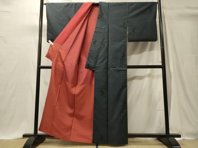 平和屋着物■本場大島紬　7マルキ　飛鳥文　正絹　逸品　CABH3193oy