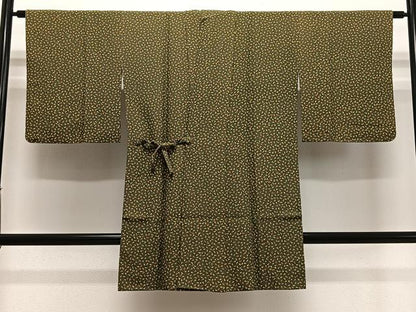 平和屋着物＃道中着　成り物　ロング丈　正絹　逸品　CABH3214ua