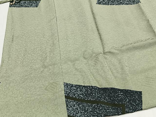 平和屋着物＃道中着　源氏香　ロング丈　正絹　逸品　未使用　CABH3218ua