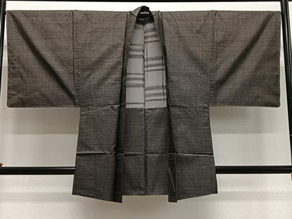 平和屋着物＃男性　羽織　本場大島紬　100亀甲　総詰め　正絹　逸品　未使用　CABH3223ua