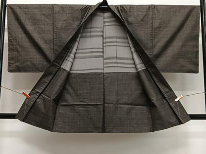 平和屋着物＃男性　羽織　本場大島紬　100亀甲　総詰め　正絹　逸品　未使用　CABH3223ua