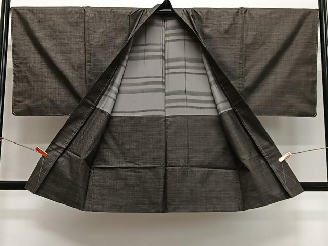 平和屋着物＃男性　羽織　本場大島紬　100亀甲　総詰め　正絹　逸品　未使用　CABH3223ua