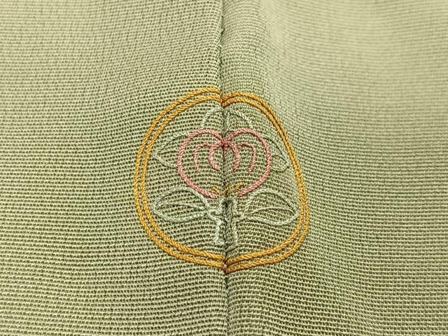 平和屋着物＃羽織　作家物　ろうけつ染　枝花文　正絹　逸品　CABH3225ua