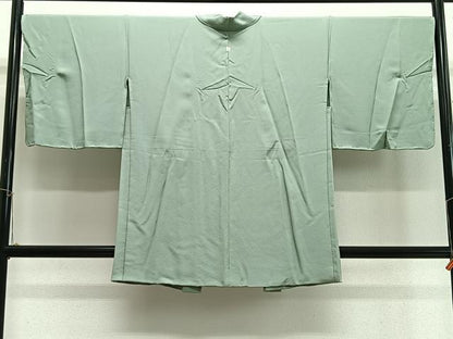 平和屋着物＃羽織　山葵色　正絹　逸品　未使用　CABH3246ua