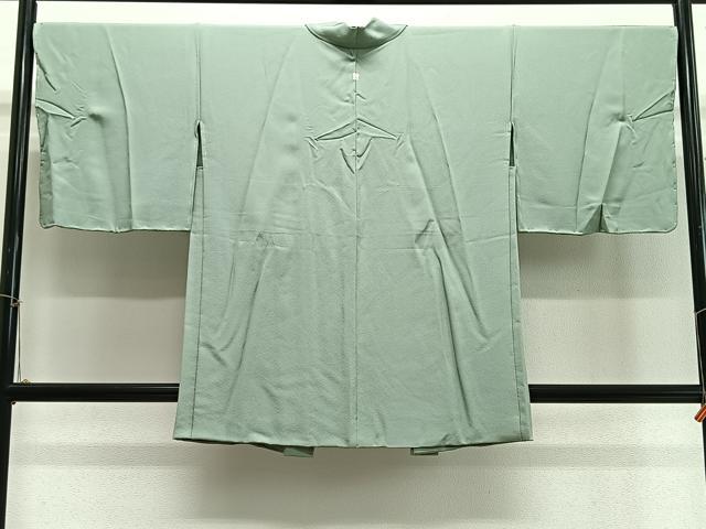 平和屋着物＃羽織　山葵色　正絹　逸品　未使用　CABH3246ua