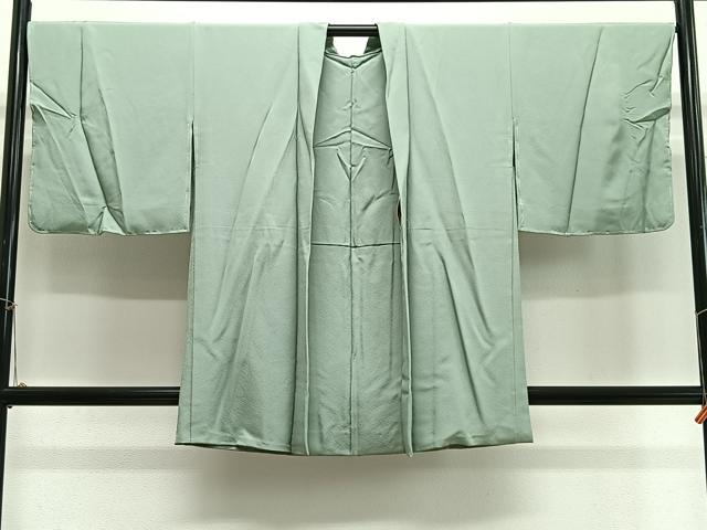 平和屋着物＃羽織　山葵色　正絹　逸品　未使用　CABH3246ua