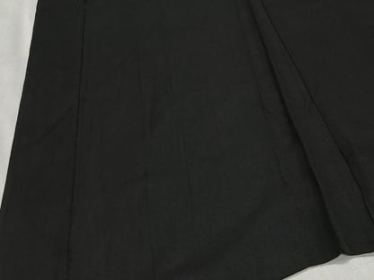 平和屋着物＃男性　長羽織　黒紋付　正絹　逸品　CABH3250ua