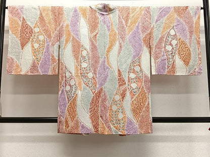 平和屋着物∞羽織　総絞り　花間道　正絹　逸品　未使用　CABH3292ua