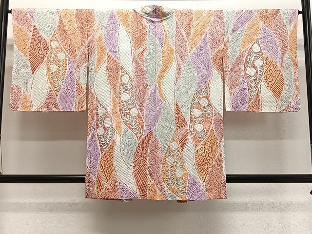 平和屋着物∞羽織　総絞り　花間道　正絹　逸品　未使用　CABH3292ua