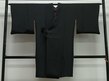 平和屋着物∞道中着　リバーシブル　お召地　黄金糸　風神雷神　正絹　逸品　CABH3295ua