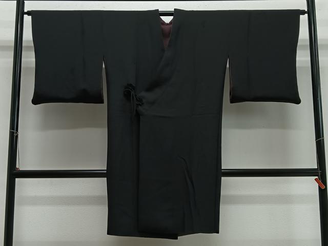 平和屋着物∞道中着　リバーシブル　お召地　黄金糸　風神雷神　正絹　逸品　CABH3295ua
