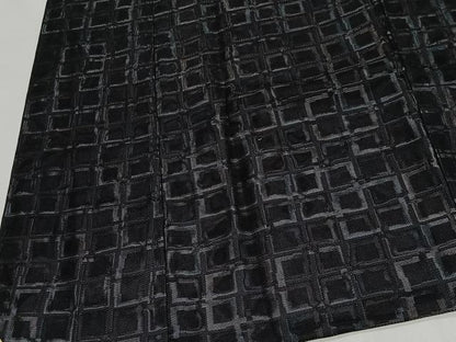平和屋着物∞道中着　袷　幾何学文様　ロング丈　正絹　逸品　CABH3299ua