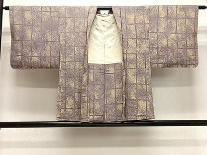 平和屋着物＃羽織　格子　正絹　逸品　未使用　CABH3310ua