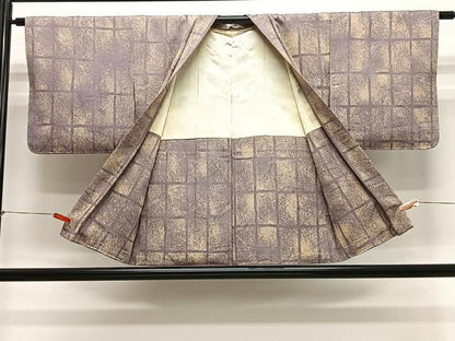 平和屋着物＃羽織　格子　正絹　逸品　未使用　CABH3310ua