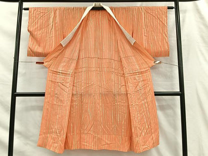 平和屋着物■長襦袢　無双仕立て　絞り　間道　正絹　逸品　未使用　CABH3352ua