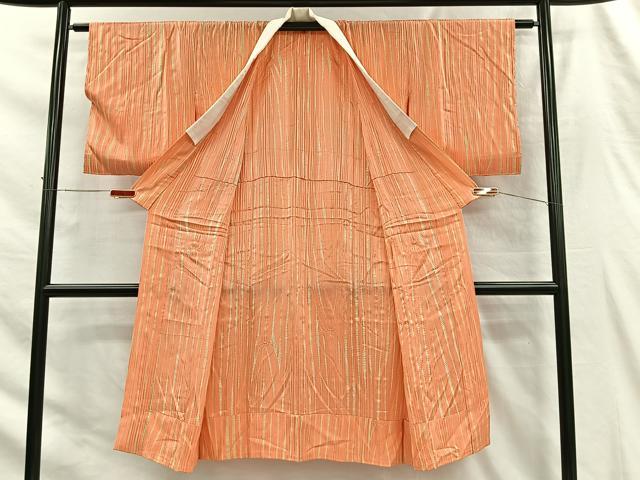 平和屋着物■長襦袢　無双仕立て　絞り　間道　正絹　逸品　未使用　CABH3352ua