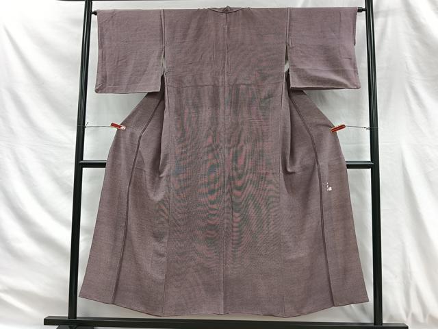 平和屋着物■江戸小紋　大野作　角通し　正絹　逸品　CABH3369ua
