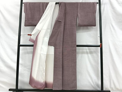 平和屋着物■江戸小紋　大野作　角通し　正絹　逸品　CABH3369ua