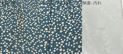 平和屋着物■上質な小紋　舞花文　正絹　逸品　CABH3379ua