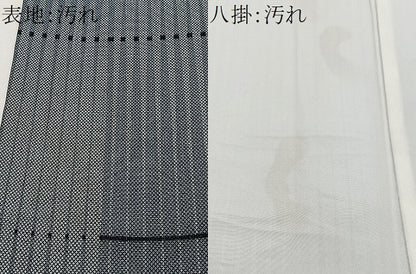 平和屋着物■上質な小紋　間道　正絹　逸品　CABH3402ua