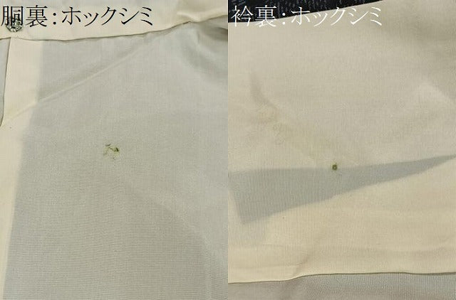 平和屋着物■本場大島紬　草花文　正絹　逸品　未使用　CABH3419ua