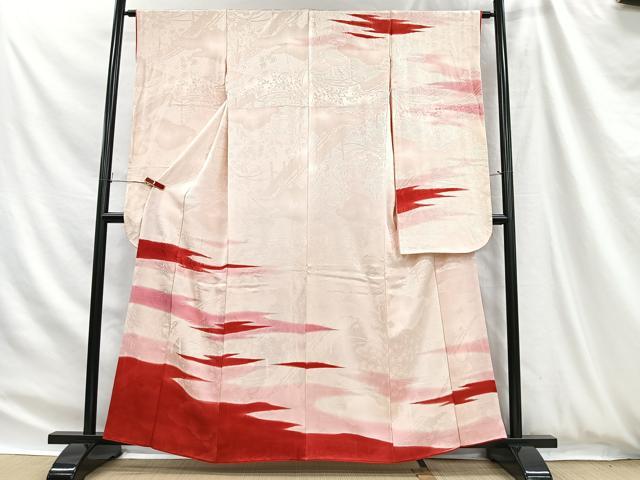 平和屋着物■豪華振袖　霞文　暈し染め　正絹　逸品　CABH3425ua