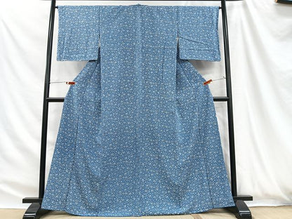 平和屋着物■上質な小紋　型染め　松竹梅　正絹　逸品　CABH3426ua