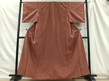 平和屋着物■上質な紬　80亀甲　総詰め　正絹　逸品　CABH3430ua